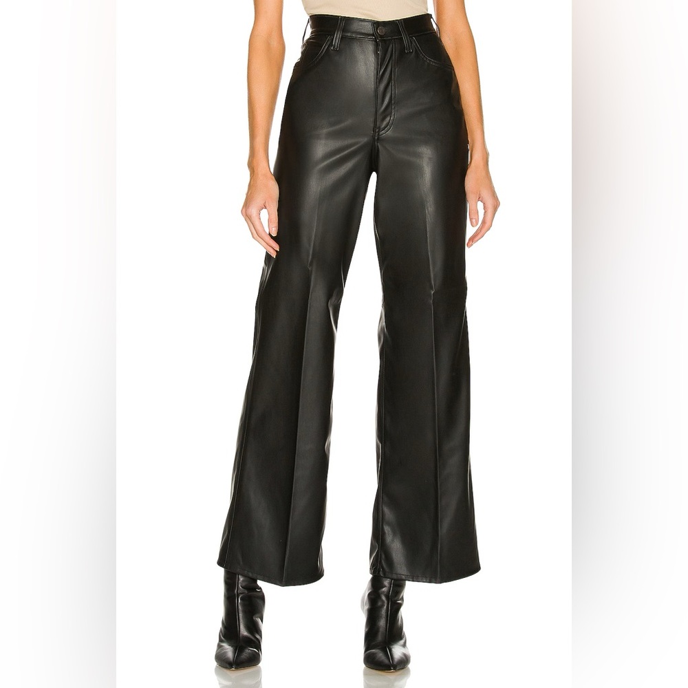 Levi’s Premium 70s Flare Faux Leather Pant (size 32)